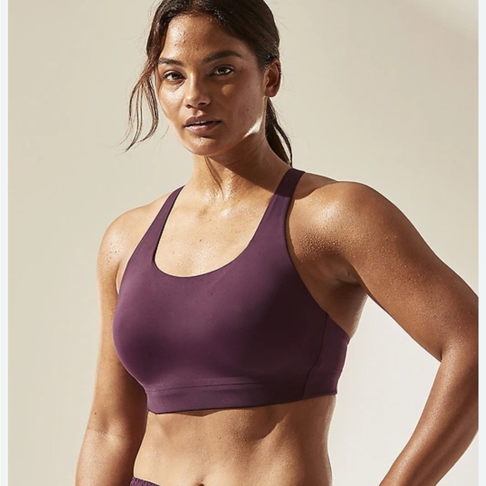 Athleta Advance Purple Sports Bra